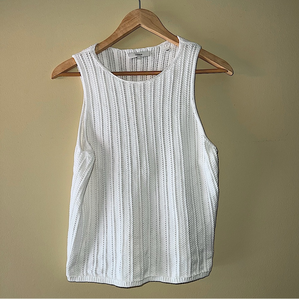 Vince. - Chunky Knit Vest - L
